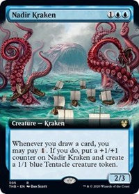 Nadir Kraken (Extended Art) [Theros Beyond Death] | Fandemonia Ltd