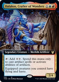 Dalakos, Crafter of Wonders (Extended Art) [Theros Beyond Death] | Fandemonia Ltd