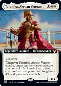 Taranika, Akroan Veteran (Extended Art) [Theros Beyond Death] | Fandemonia Ltd