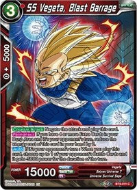 SS Vegeta, Blast Barrage [BT9-011] | Fandemonia Ltd