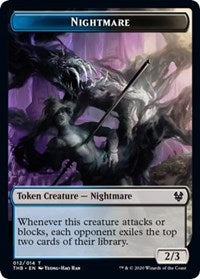 Nightmare Token [Theros Beyond Death] | Fandemonia Ltd