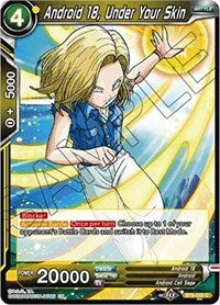 Android 18, Under Your Skin [BT9-055] | Fandemonia Ltd