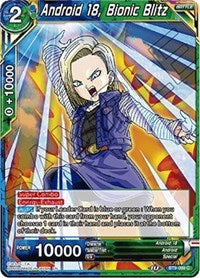 Android 18, Bionic Blitz [BT9-099] | Fandemonia Ltd