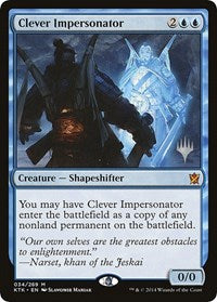 Clever Impersonator [Promo Pack: Theros Beyond Death] | Fandemonia Ltd