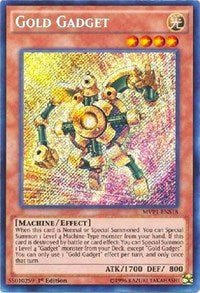 Gold Gadget [MVP1-ENS18] Secret Rare | Fandemonia Ltd