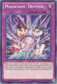 Magicians' Defense [MVP1-ENS28] Secret Rare | Fandemonia Ltd