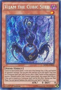 Vijam the Cubic Seed [MVP1-ENS32] Secret Rare | Fandemonia Ltd