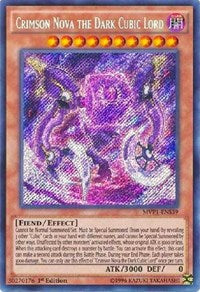 Crimson Nova the Dark Cubic Lord [MVP1-ENS39] Secret Rare | Fandemonia Ltd