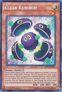 Clear Kuriboh [MVP1-ENS47] Secret Rare | Fandemonia Ltd