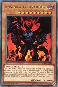 Annihilator Archfiend [IGAS-EN000] Rare | Fandemonia Ltd