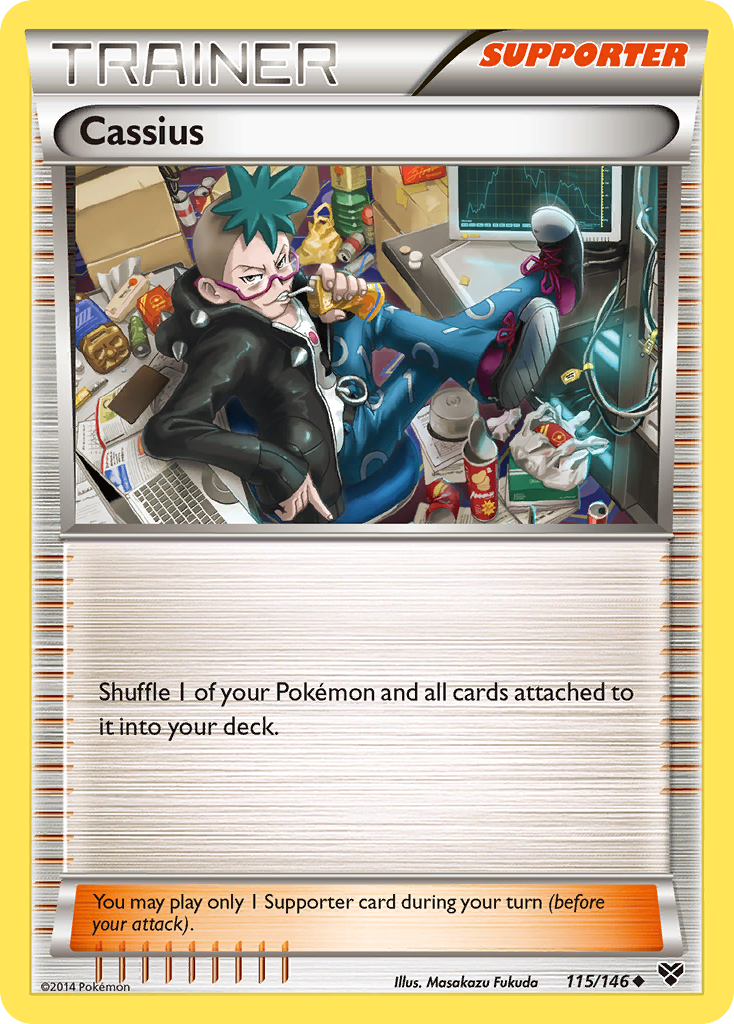 Cassius (115/146) [XY: Base Set] | Fandemonia Ltd