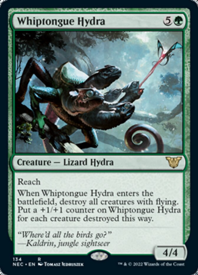 Whiptongue Hydra [Kamigawa: Neon Dynasty Commander] | Fandemonia Ltd