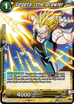 Vegeta, the Brawler (BT14-101) [Cross Spirits] | Fandemonia Ltd