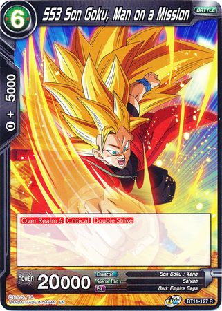 SS3 Son Goku, Man on a Mission [BT11-127] | Fandemonia Ltd