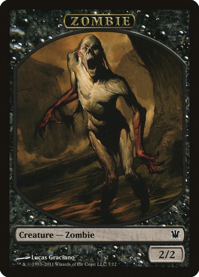 Zombie (7/12) [Innistrad Tokens] | Fandemonia Ltd