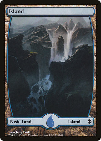 Island (235) - Full Art [Zendikar] | Fandemonia Ltd