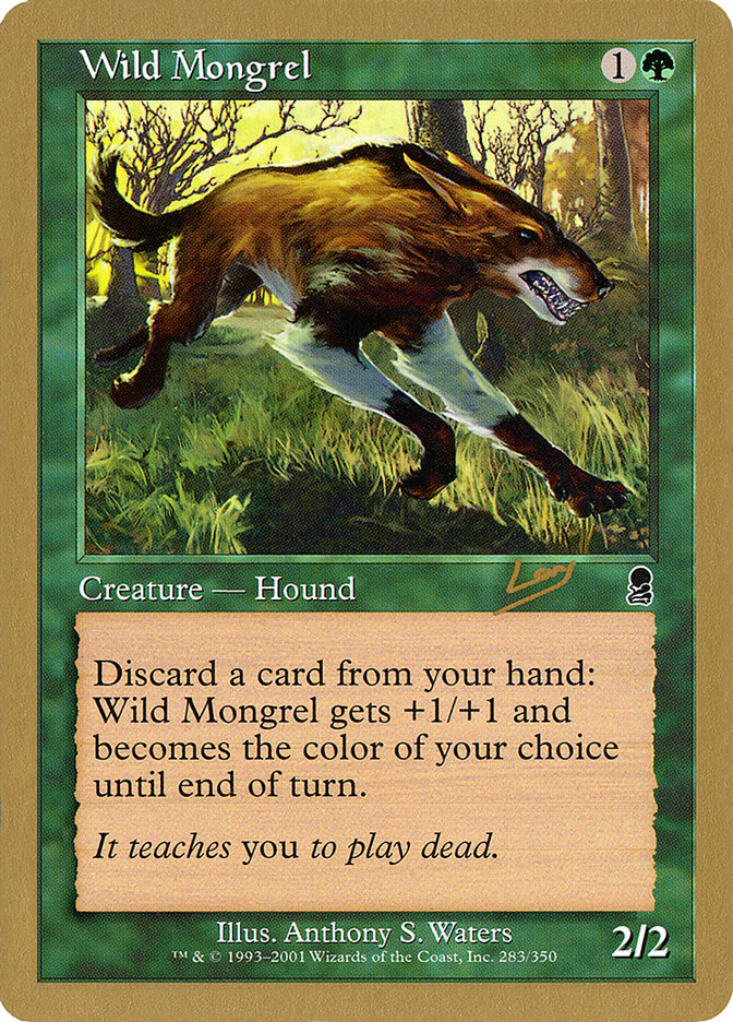 Wild Mongrel (Raphael Levy) [World Championship Decks 2002] | Fandemonia Ltd