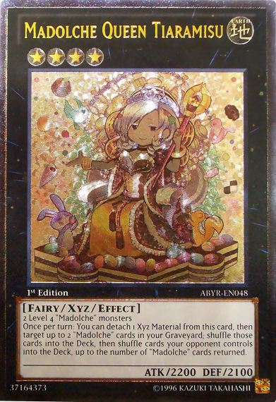 Madolche Queen Tiaramisu (UTR) [ABYR-EN048] Ultimate Rare | Fandemonia Ltd