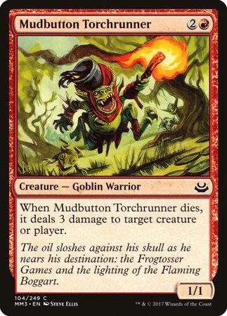 Mudbutton Torchrunner [Modern Masters 2017] | Fandemonia Ltd