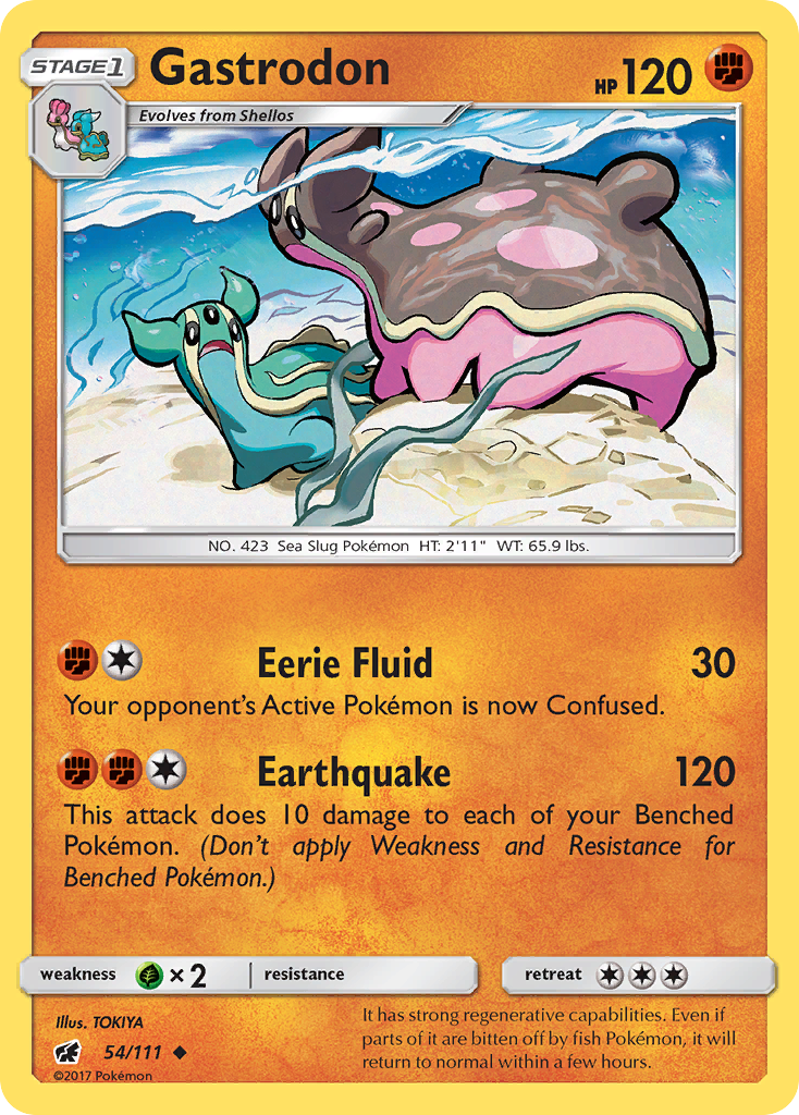 Gastrodon (54/111) [Sun & Moon: Crimson Invasion] | Fandemonia Ltd