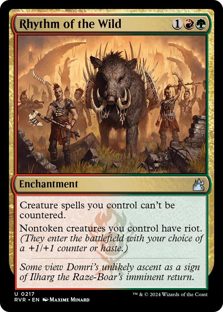 Rhythm of the Wild [Ravnica Remastered] | Fandemonia Ltd