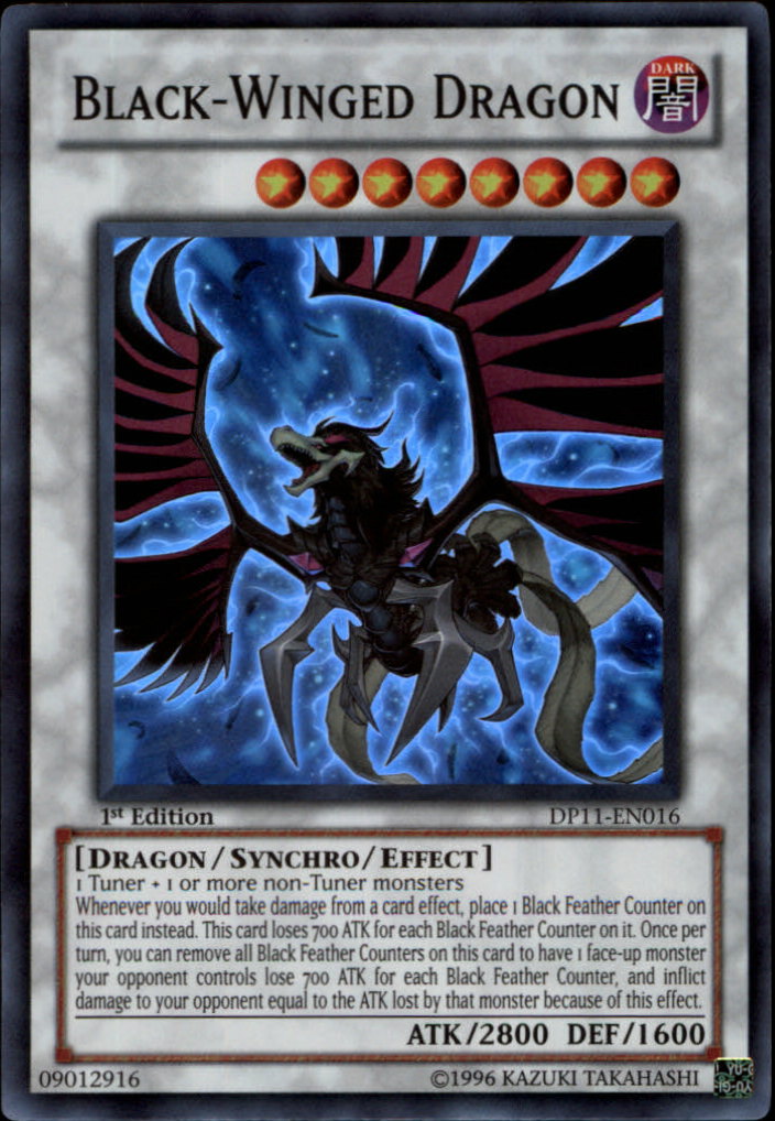 Black-Winged Dragon [DP11-EN016] Super Rare | Fandemonia Ltd