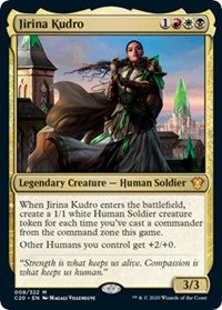 Jirina Kudro (Commander 2020) [Oversize Cards] | Fandemonia Ltd