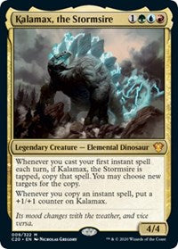 Kalamax, the Stormsire (Commander 2020) [Oversize Cards] | Fandemonia Ltd