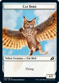 Cat Bird Token [Ikoria: Lair of Behemoths] | Fandemonia Ltd