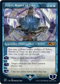 Teferi, Master of Time (Showcase) (292) [Core Set 2021] | Fandemonia Ltd