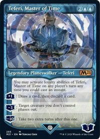 Teferi, Master of Time (Showcase) (293) [Core Set 2021] | Fandemonia Ltd