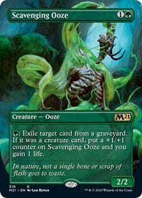 Scavenging Ooze (Alternate Art) [Core Set 2021] | Fandemonia Ltd