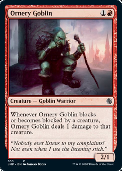 Ornery Goblin [Jumpstart] | Fandemonia Ltd