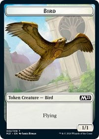 Bird Token [Core Set 2021] | Fandemonia Ltd