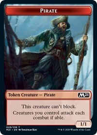 Pirate Token [Core Set 2021] | Fandemonia Ltd