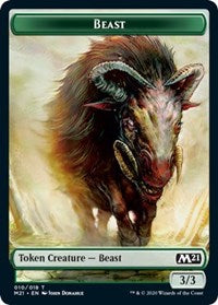 Beast Token [Core Set 2021] | Fandemonia Ltd