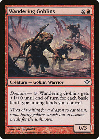 Wandering Goblins [Conflux] | Fandemonia Ltd