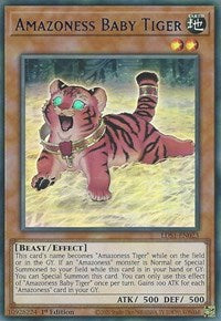 Amazoness Baby Tiger (Blue) [LDS1-EN023] Ultra Rare | Fandemonia Ltd