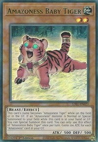 Amazoness Baby Tiger (Green) [LDS1-EN023] Ultra Rare | Fandemonia Ltd