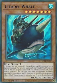 Citadel Whale (Blue) [LDS1-EN027] Ultra Rare | Fandemonia Ltd