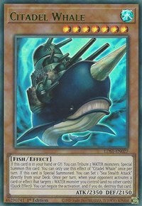 Citadel Whale (Green) [LDS1-EN027] Ultra Rare | Fandemonia Ltd