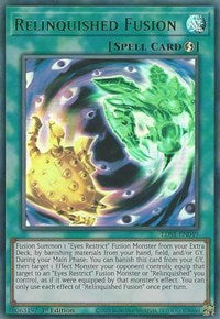 Relinquished Fusion (Green) [LDS1-EN049] Ultra Rare | Fandemonia Ltd