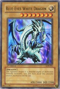 Blue-Eyes White Dragon [LOB-001] Ultra Rare | Fandemonia Ltd
