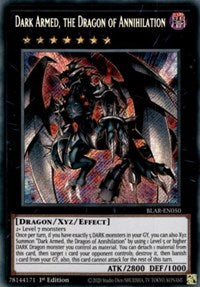 Dark Armed, the Dragon of Annihilation [BLAR-EN050] Secret Rare | Fandemonia Ltd