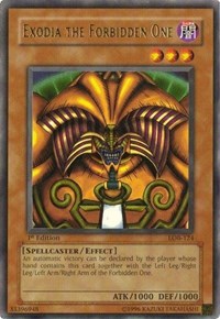 Exodia the Forbidden One [LOB-124] Ultra Rare | Fandemonia Ltd