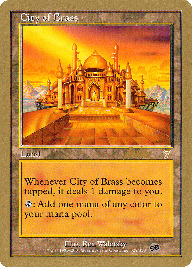 City of Brass (Brian Kibler) (SB) [World Championship Decks 2002] | Fandemonia Ltd