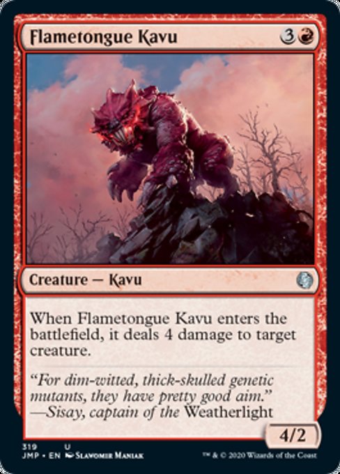 Flametongue Kavu [Jumpstart] | Fandemonia Ltd