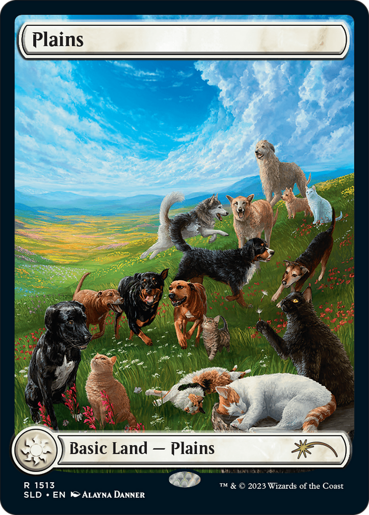 Plains (1513) [Secret Lair Commander Deck: Raining Cats and Dogs] | Fandemonia Ltd