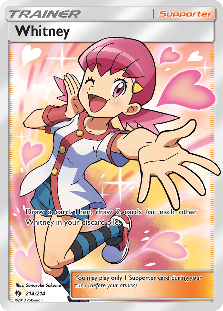 Whitney (214/214) [Sun & Moon: Lost Thunder] | Fandemonia Ltd