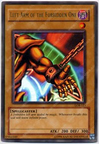 Left Arm of the Forbidden One [LOB-123] Ultra Rare | Fandemonia Ltd